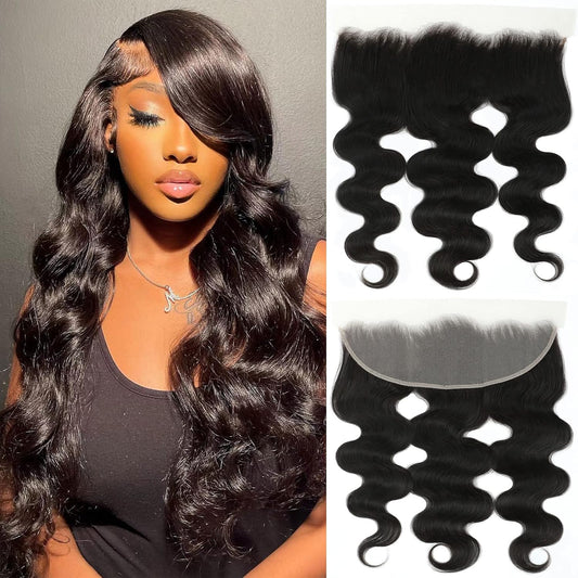13×4 Body Wave Hd Lace Frontal Pre-Plucked 180% density Full Lace Wig