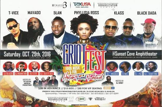 Load video: Haitian music live performance at Griot Festival Florida